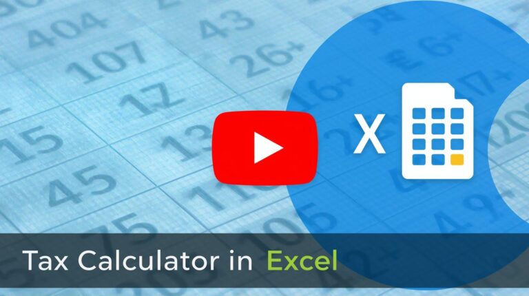 Excel GST Tax Calculator – Free Template & Tutorial