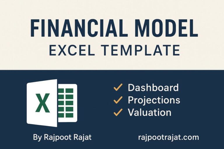Financial Modelling Excel Template (Build & Value Your Business)